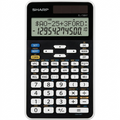 High-resolution hero shot of the SHARP EL738XT Financial Calculator, centered on a pure white background.