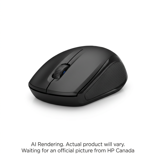 HP X3000 BLK G3 WRLS Mouse Canada - French Bilingual