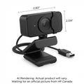 HP 320 FHD USB-A Webcam Canada - French Bilingual
