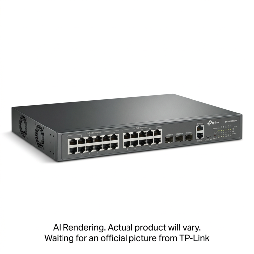 Omada 24-Port Gigabit and 4-Port 10GE SFP+ L2+ Managed Switch