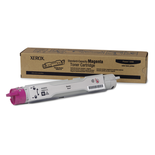 106R01215 Magenta Standard Capacity Toner Cartridge, Phaser 6360