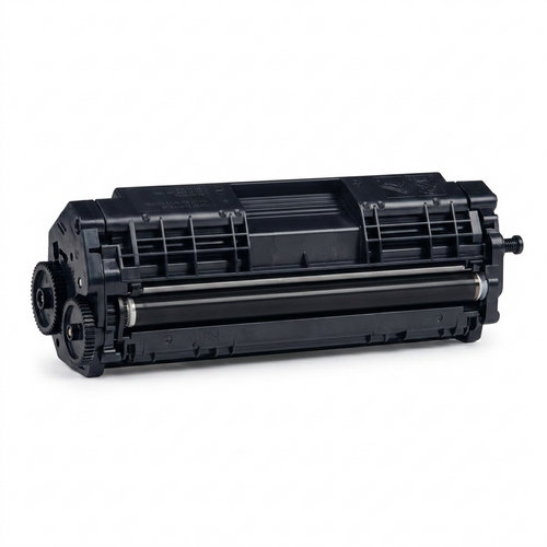Pure high-resolution hero shot of Xerox 106R01047 toner cartridge on a pure white background.