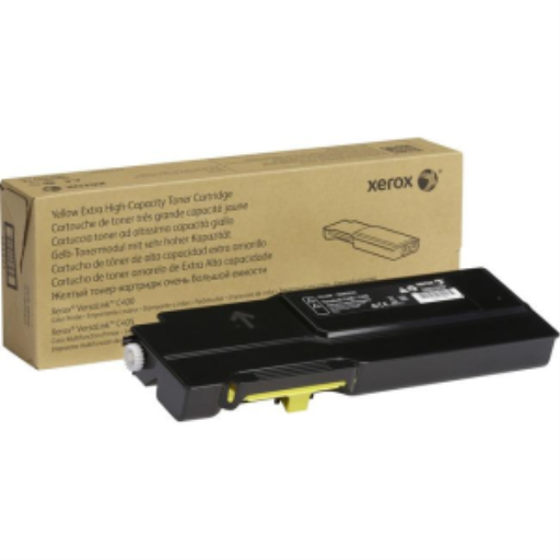Genuine Xerox Extra High Capacity Yellow Print Cartidge for C400/C405, 8,000 pages
