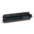 Pure high-resolution hero shot: black Xerox 006R04391 toner cartridge on a pure white background.