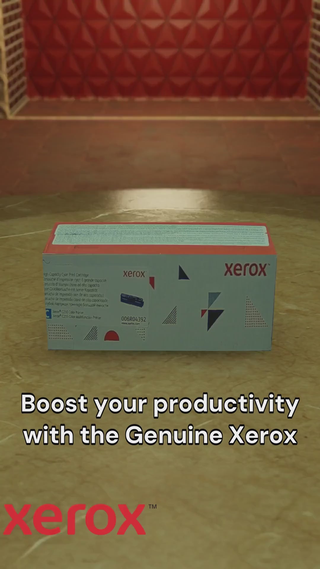 006R04392 Genuine Xerox Cyan High Capacity Print Cartridge, Xerox C230/C235 Color Printer/Multifunction