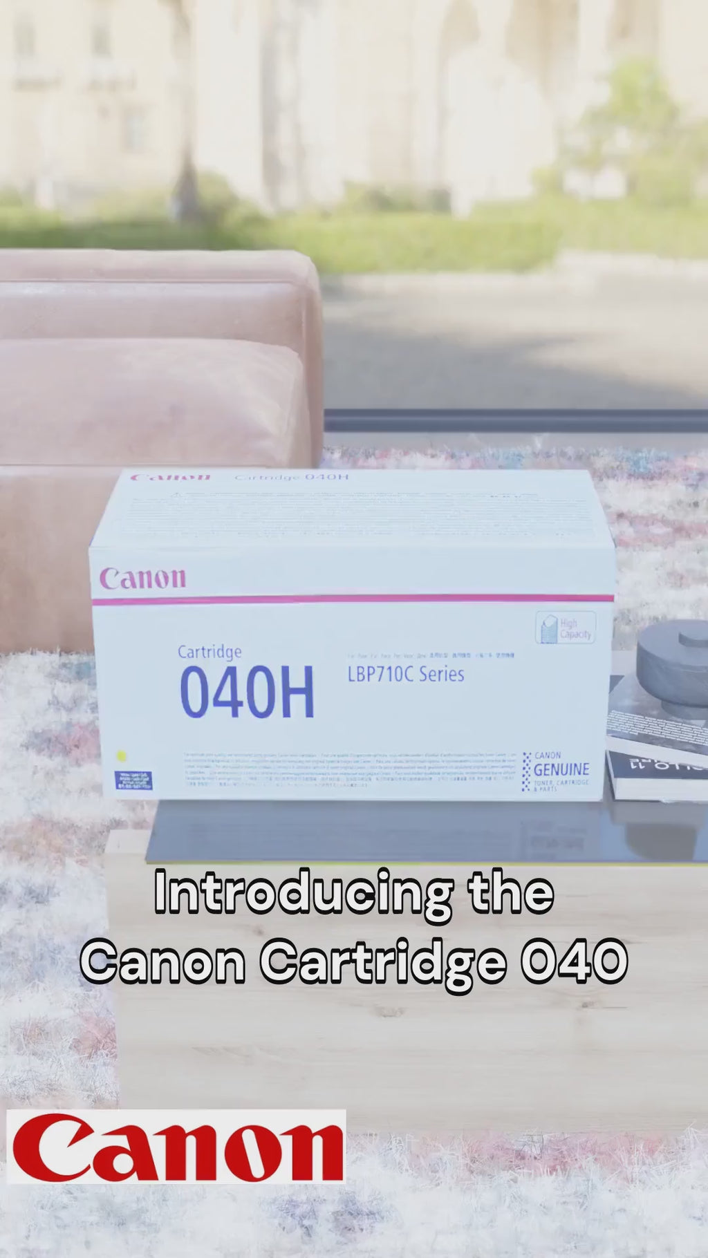 CARTRIDGE 040 HIGH CAPACITY YELLOW