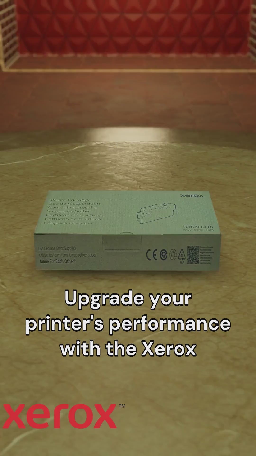 Xerox 108R01416 Waste Cartridge For Phaser 6510 / WorkCentre 6515, 30K Pages